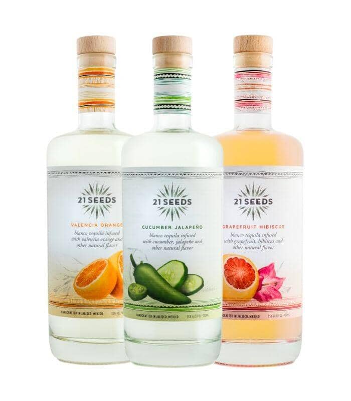 Buy 21 Seeds Infused Blanco Tequila Bundle Online - The Barrel Tap Online Liquor Delivered