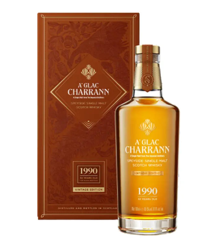 A'Glac Charrann 1990 Vintage 32 Year Old Single Malt Scotch Whisky