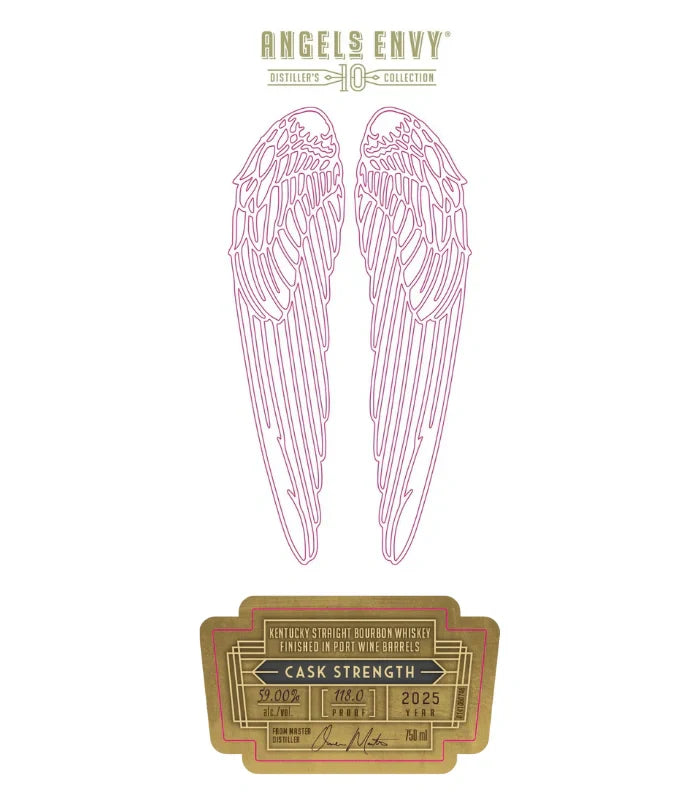 Angel’s Envy 10 Distiller's Collection Cask Strength Bourbon 750mL
