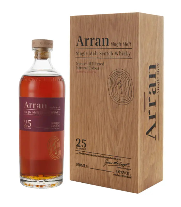 Arran 25 Year Old Single Malt Scotch Whisky 700mL