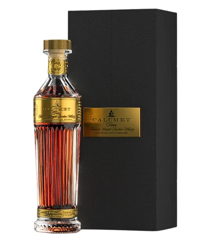 Calumet Farm 18 Year Bourbon Trophy Decanter 100th Anniversary Release