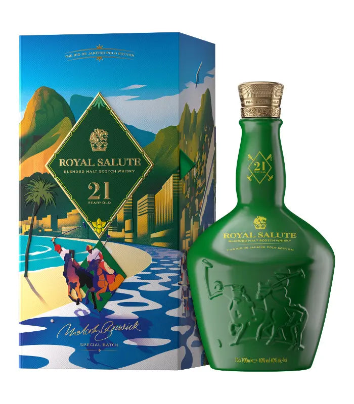 Chivas Royal Salute 21 Year Rio de Janeiro Polo Edition Scotch Whisky 700mL