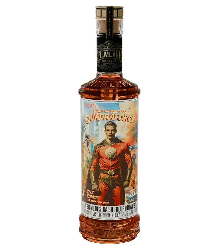 Filmland Spirits Quadraforce Straight Bourbon Whiskey 750mL