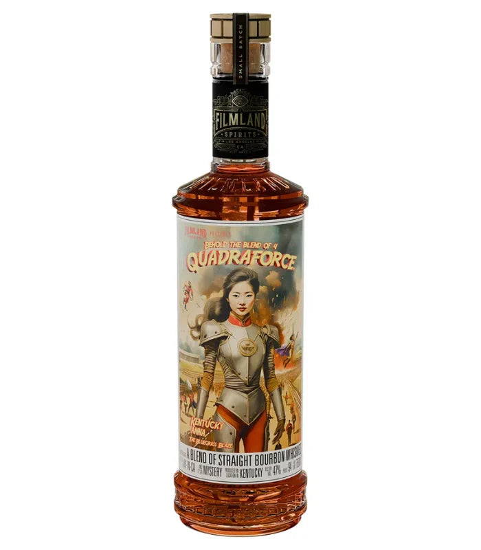 Filmland Spirits Quadraforce Straight Bourbon Whiskey 750mL