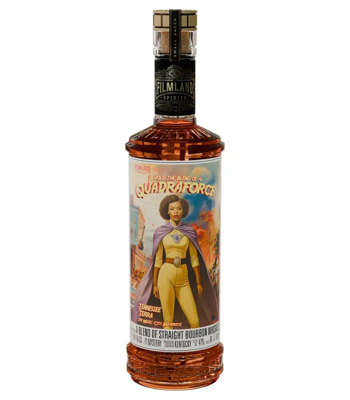 Filmland Spirits Quadraforce Straight Bourbon Whiskey 750mL