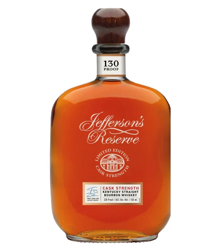 Jefferson's Reserve 8 Year Old Cask Strength Bourbon Limited Edition 130 Proof 750mL