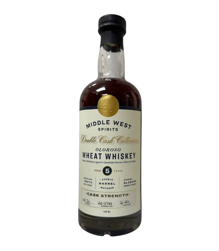 Middle West Spirits Oloroso Wheat Whiskey Double Cask Collection 123.72 Proof