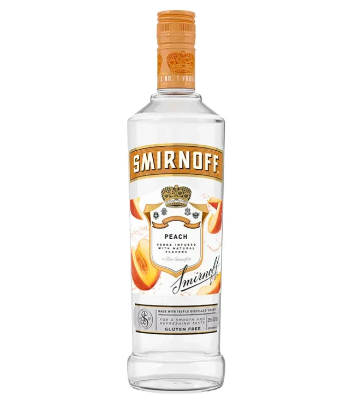 Smirnoff Peach Vodka 750mL
