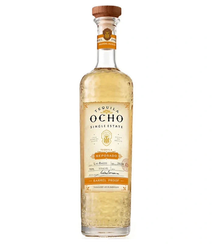 Tequila Ocho Reposado Las Raíces Barrel Proof 101 750mL
