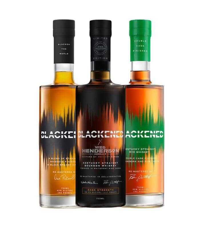 Buy Blackened X Wes Henderson Kentucky Straight Bourbon Whiskey Bundle Online - The Barrel Tap Online Liquor Delivered