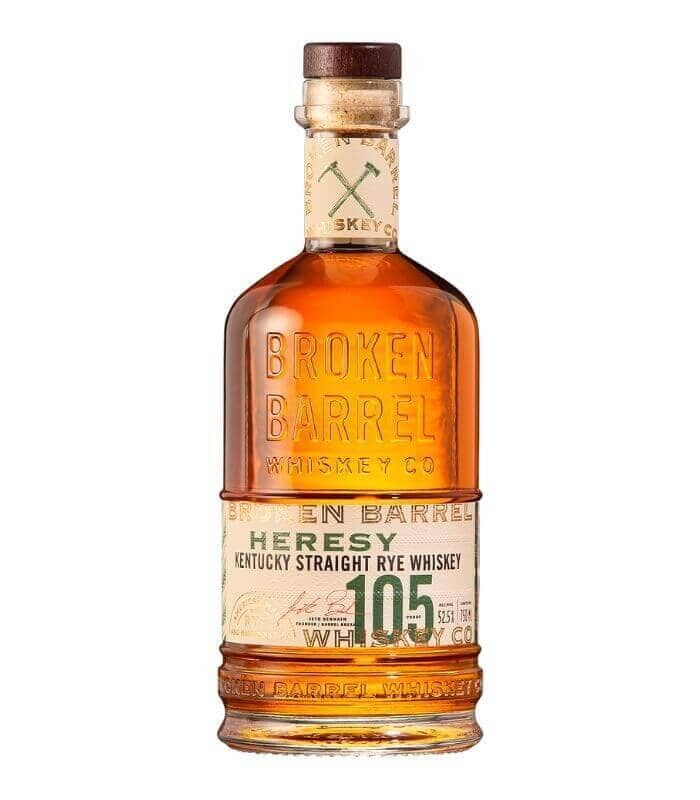 Buy Broken Barrel Heresy Kentucky Straight Rye Whiskey 750mL Online - The Barrel Tap Online Liquor Delivered