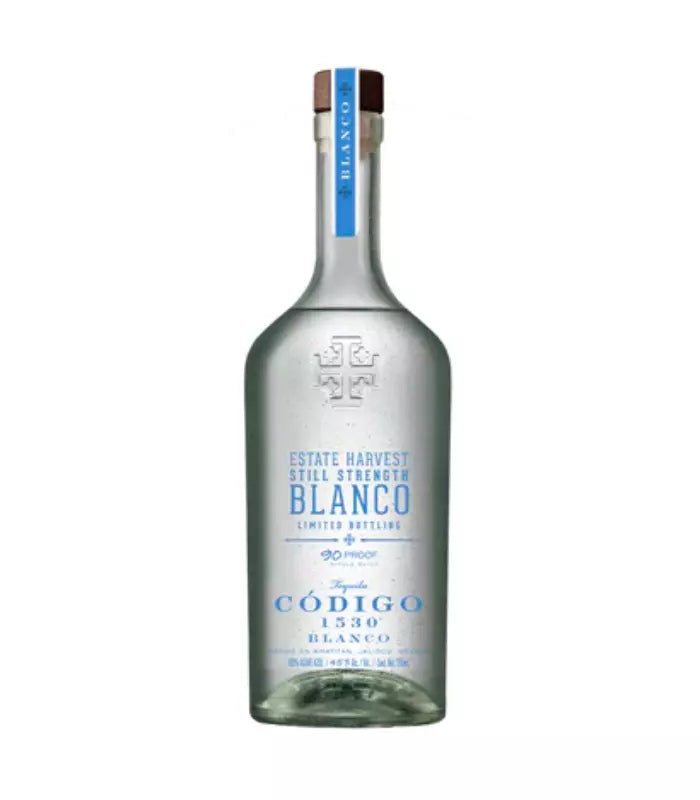 Buy Codigo 1530 Blanco Still Strength Estate Harvest Tequila 750mL Online - The Barrel Tap Online Liquor Delivered