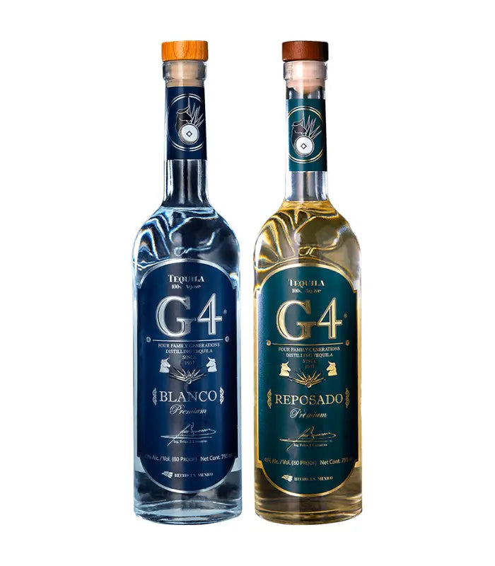 Buy G4 Blanco & Reposado Tequila Bundle Online - The Barrel Tap Online Liquor Delivered