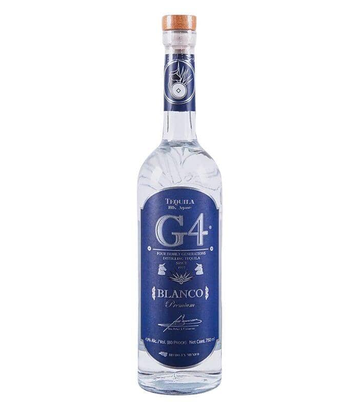 Buy G4 Blanco Tequila 750mL Online - The Barrel Tap Online Liquor Delivered
