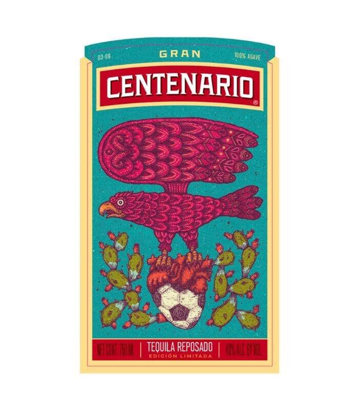 Buy Gran Centenario Reposado Tequila World Cup Limited Edition 750mL Online - The Barrel Tap Online Liquor Delivered