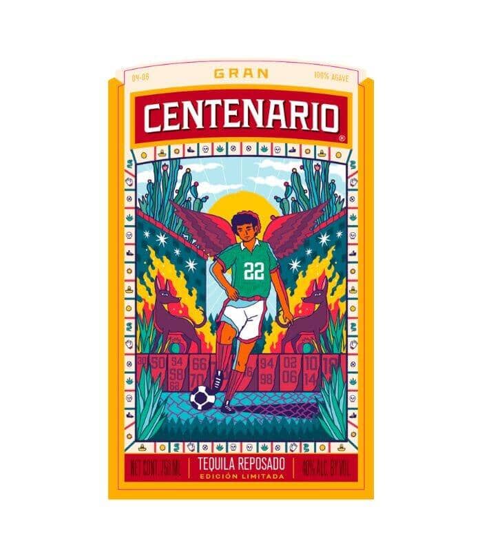 Buy Gran Centenario Reposado Tequila World Cup Limited Edition 750mL Online - The Barrel Tap Online Liquor Delivered