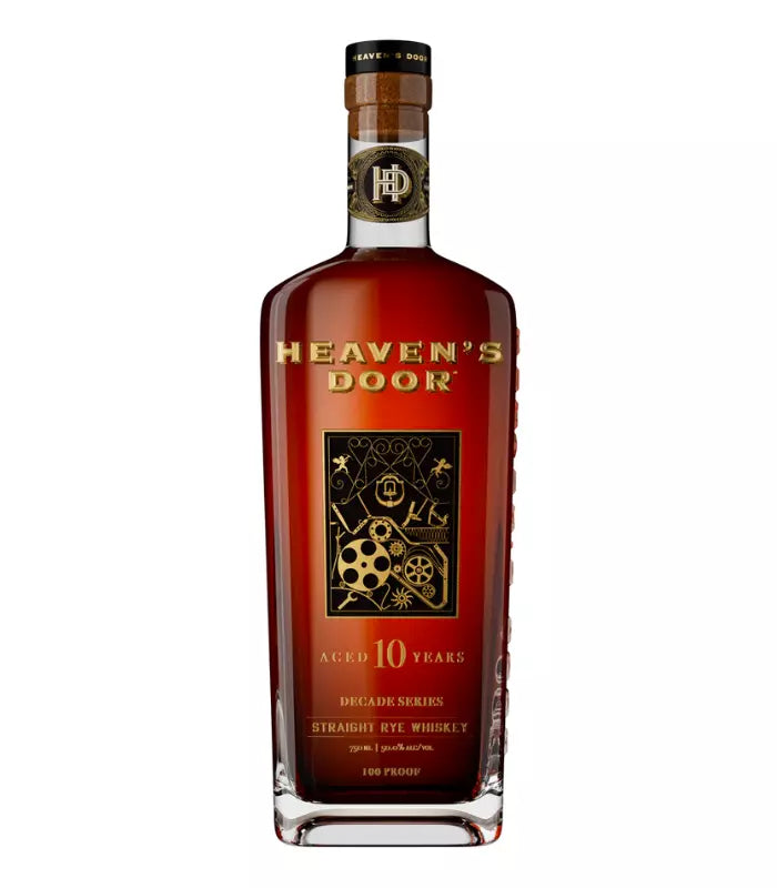 Buy Heaven's Door Decade Series Release #02: 10 Year Straight Rye 750mL Online - The Barrel Tap Online Liquor Delivered