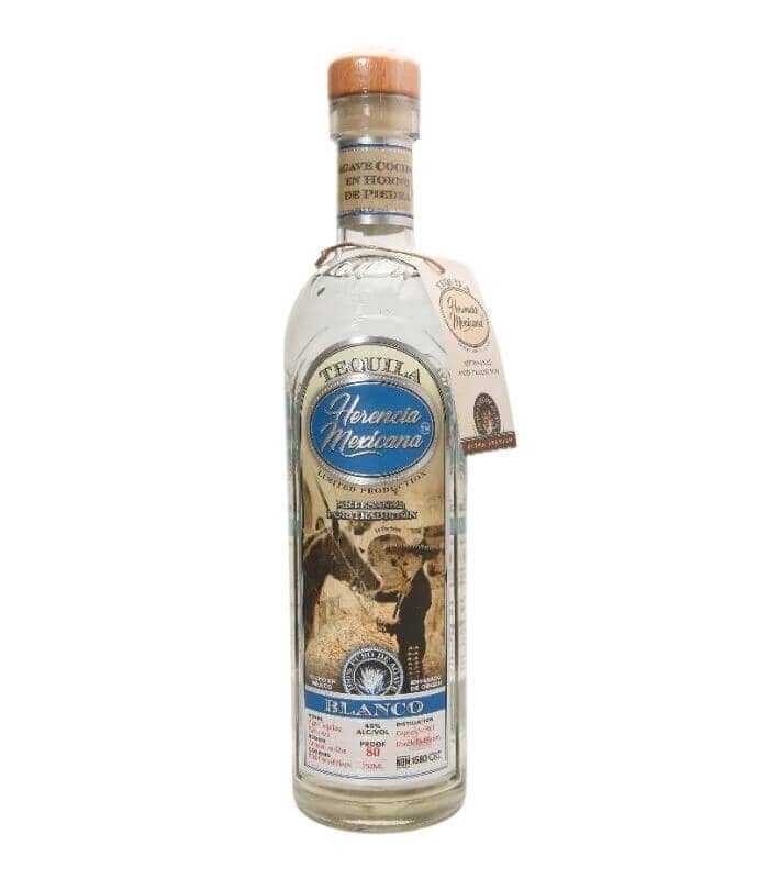 Buy Herencia Mexicana Blanco Tequila 750mL Online - The Barrel Tap Online Liquor Delivered
