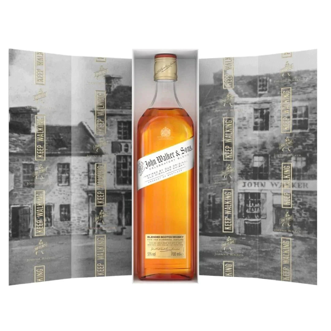 Buy John Walker & Sons Celebratory Blend Limited Edition Scotch Whisky Online - The Barrel Tap Online Liquor Delivered