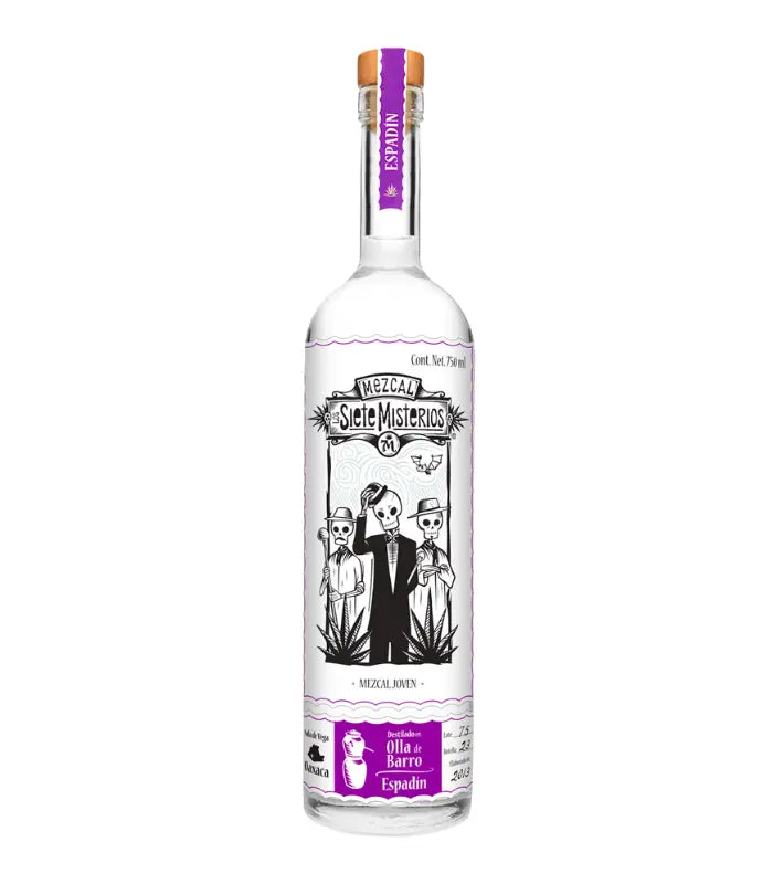 Buy Los Siete Misterios Espadin Olla de Barro Mezcal 750mL Online - The Barrel Tap Online Liquor Delivered