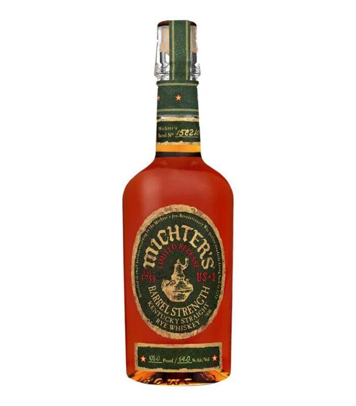 Buy Michter’s US1 Barrel Strength Rye Whiskey 2021 Limited Release Online - The Barrel Tap Online Liquor Delivered