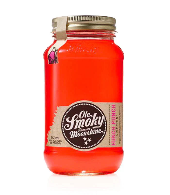 Buy Ole Smoky Hunch Punch Lighting Moonshine 750mL Online - The Barrel Tap Online Liquor Delivered