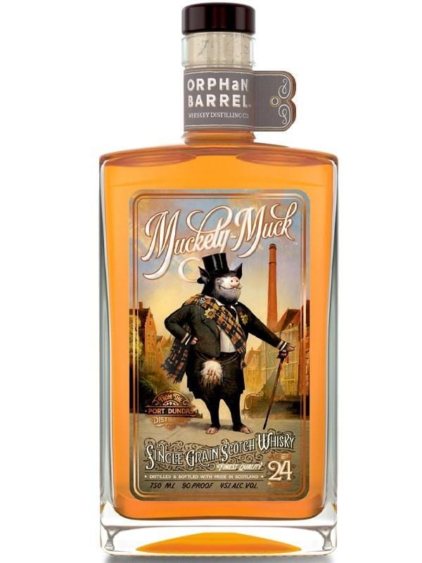 Buy Orphan Barrel Muckety Muck 24 Years Old Single Grain Scotch Whisky 750mL Online - The Barrel Tap Online Liquor Delivered