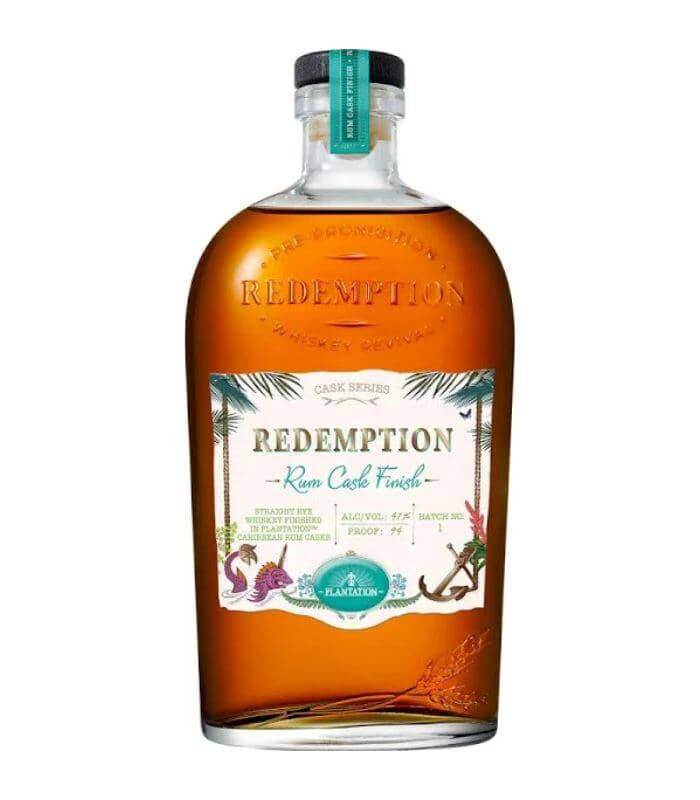 Buy Redemption Rum Cask Finish Rye Whiskey 750mL Online - The Barrel Tap Online Liquor Delivered