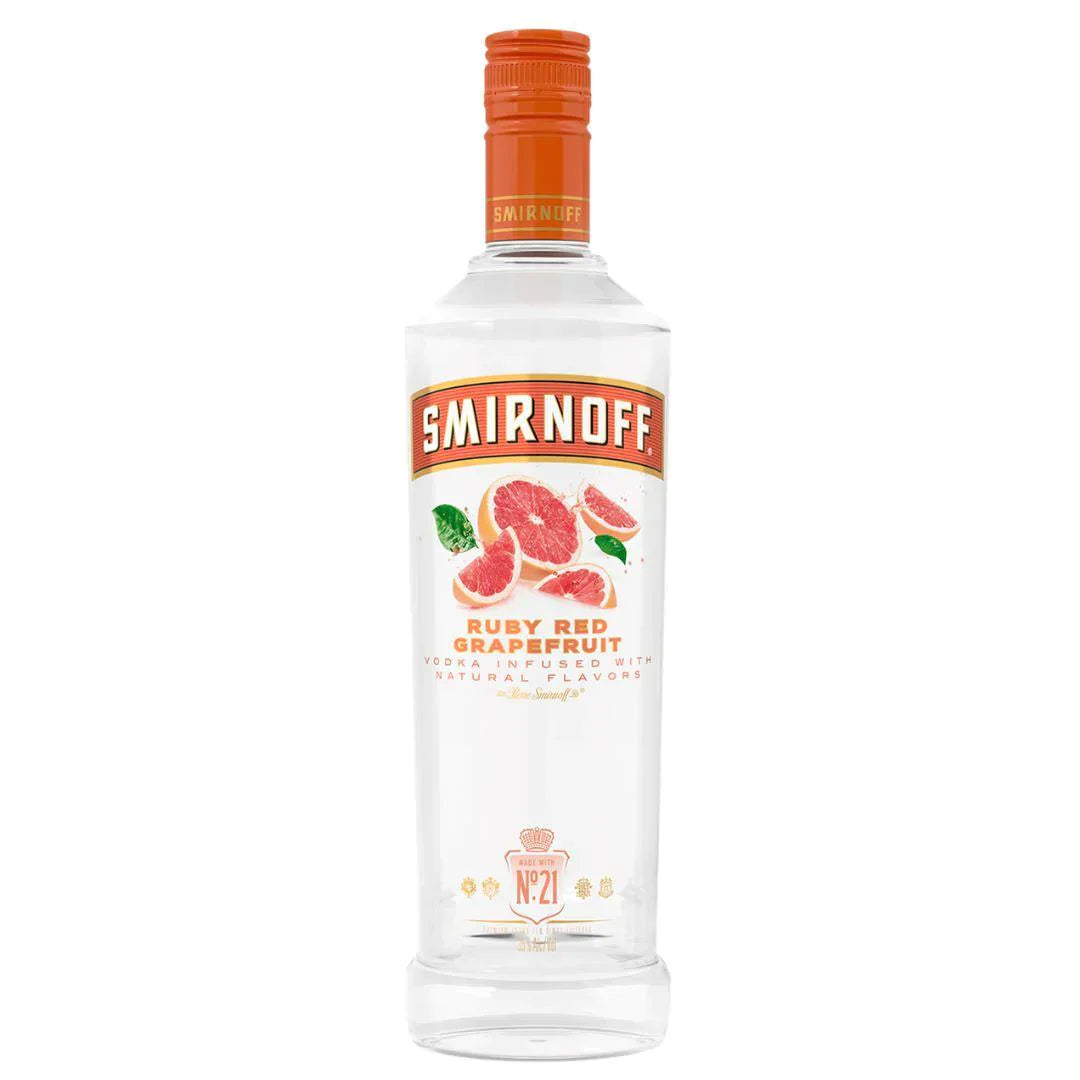 Buy Smirnoff Ruby Red Grapefruit Vodka Online - The Barrel Tap Online Liquor Delivered