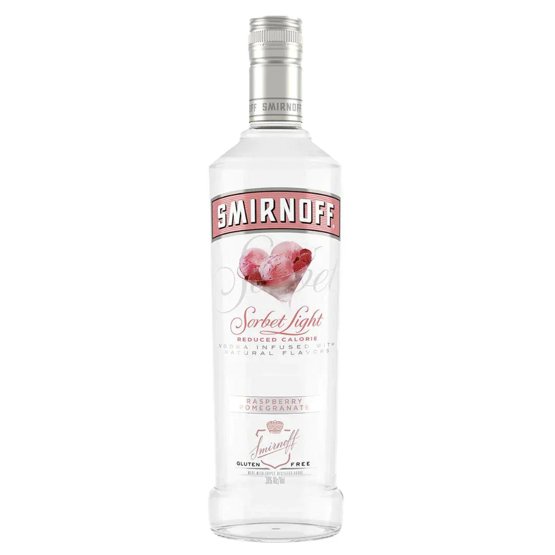 Buy Smirnoff Sorbet Light Raspberry Pomegranate Vodka Online - The Barrel Tap Online Liquor Delivered