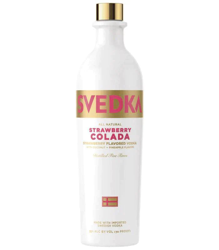 Buy Svedka Strawberry Colada Vodka 750mL Online - The Barrel Tap Online Liquor Delivered