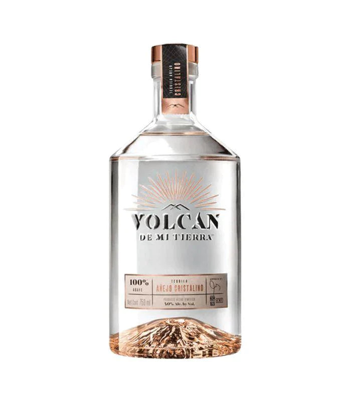 Buy Volcan De Mi Tierra Anejo Cristalino Tequila 750mL Online - The Barrel Tap Online Liquor Delivered