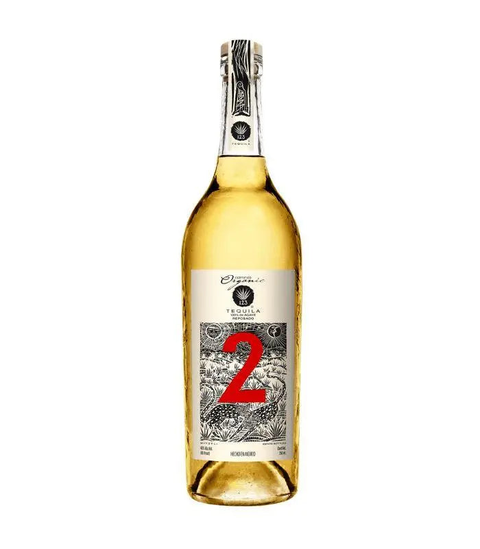 Buy 123 Organic Dos Reposado Tequila 750mL Online - The Barrel Tap Online Liquor Delivered