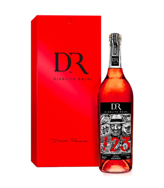 Buy 123 Organic Extra Anejo Diablito Rojo Tequila 750mL Online - The Barrel Tap Online Liquor Delivered