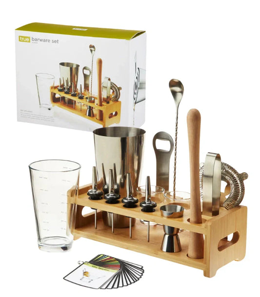 14-Piece Mixologist Barware Set by True Brands