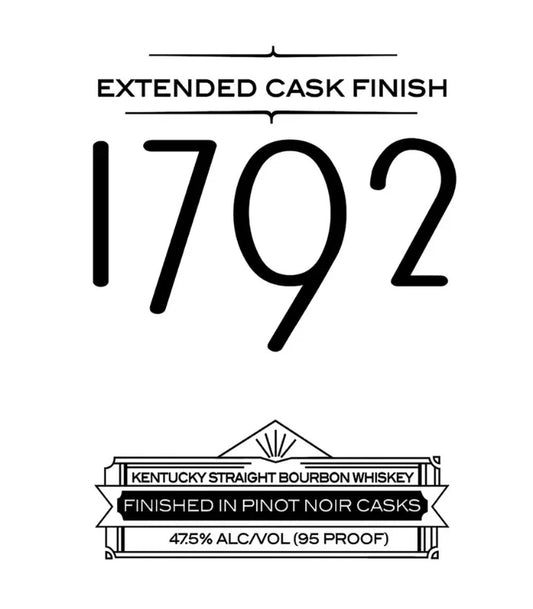1792 Extended Cask Finish Pinot Noir Casks Bourbon 750mL