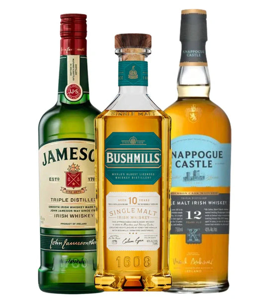 Buy Irish Whiskey Bundle Online - The Barrel Tap Online Liquor Delivered