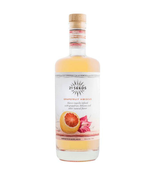 Buy 21 Seeds Grapefruit Hibiscus Blanco Tequila 750mL Online - The Barrel Tap Online Liquor Delivered