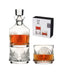 3-Piece Deco Beau Crystal Stacking Decanter Viski®