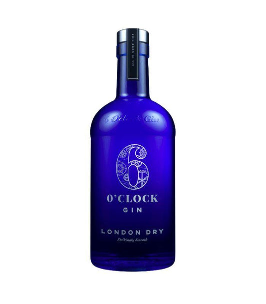 Buy 6 O'clock London Dry Gin 750mL Online - The Barrel Tap Online Liquor Delivered