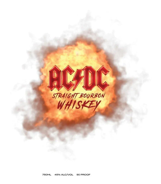 AC/DC Straight Bourbon Whiskey 750mL