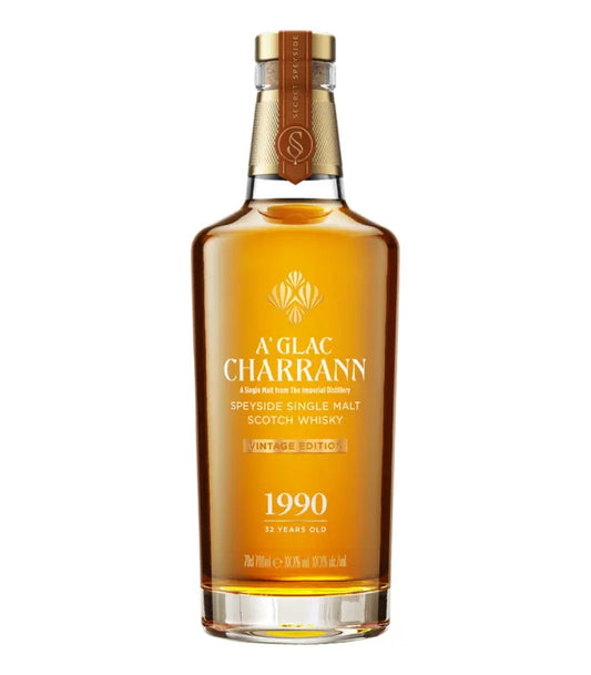 A'Glac Charrann 1990 Vintage 32 Year Old Single Malt Scotch Whisky
