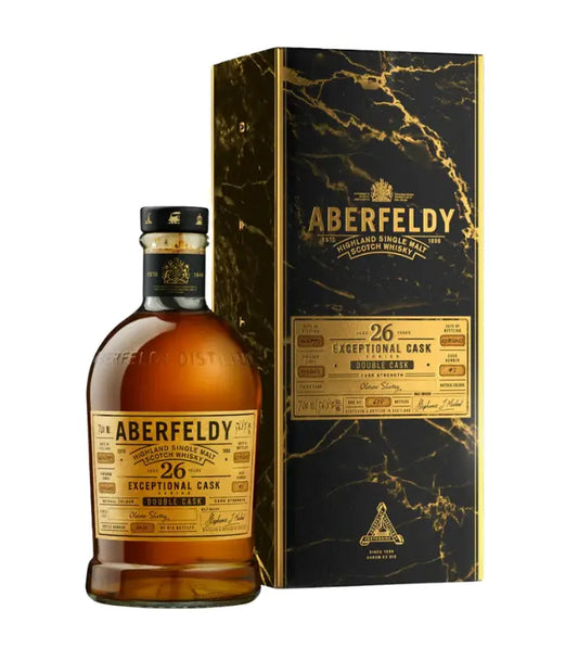 Aberfeldy Exceptional Cask Series Double Cask 26 Year Scotch Whisky 700mL