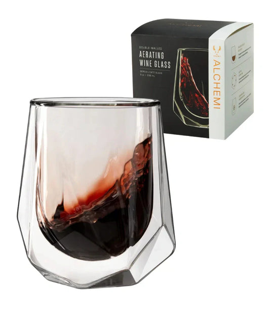 Alchemi Aerating Wine Tasting Glass by Viski®