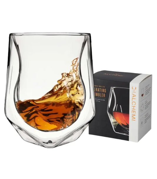 Alchemi Double-Walled Aerating Tumbler by Viski®
