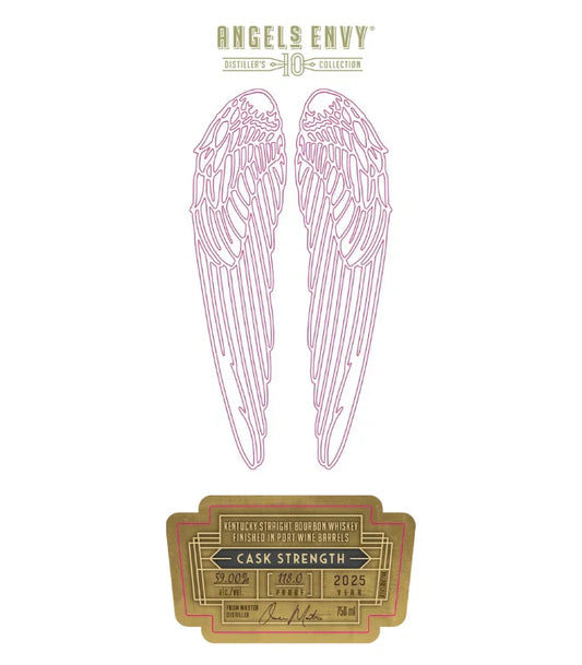 Angel’s Envy 10 Distiller's Collection Cask Strength Bourbon 750mL