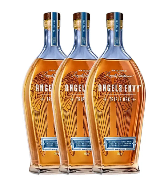 Angel’s Envy Triple Oak Kentucky Straight Bourbon 3 Pack