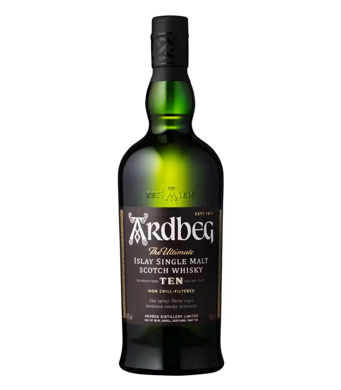 Ardbeg 10 Year Single Malt Scotch Whisky 750mL