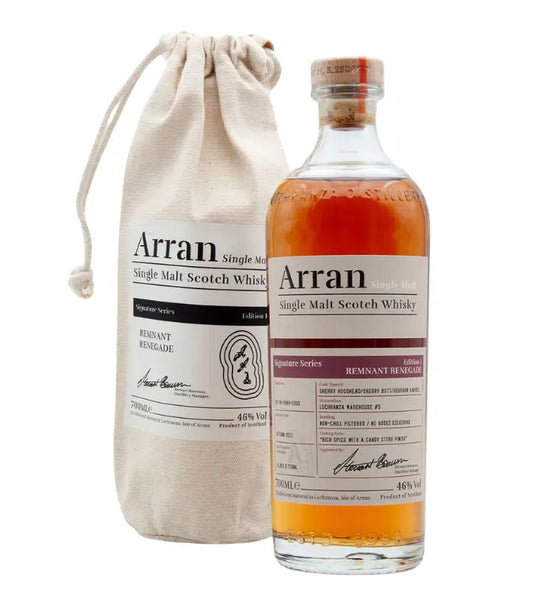 Arran Signature Series Edition 1 Remnant Renegade Scotch Whisky 700mL