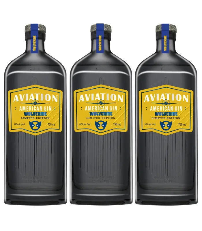 Aviation Gin Wolverine Limited Edition 3-Pack